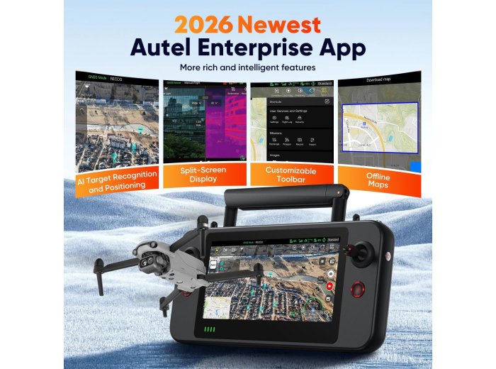 Autel Robotics EVO Lite 640T Enterprise Bundle, 866g Lightweight