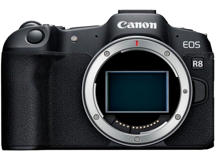 Canon EOS R8 Mirrorless Camera | 24.2MP Full Frame Sensor 4K 60p Video | Compact Lightweight Hybrid Camera for Travel and Content (3680C002) + Canon RF 24-70mm Lens + 64GB Card + Bag