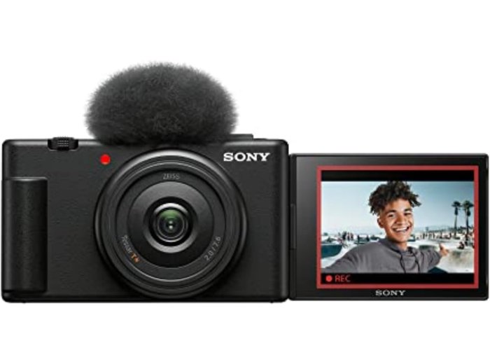 Sony ZV-1F Compact Digital Camera 4K Video Black
