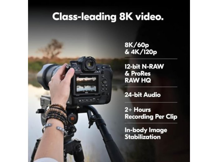 Nikon Z 9 | Flagship Professional Full-Frame Stills/Video mirrorless Camera | Nikon USA Model