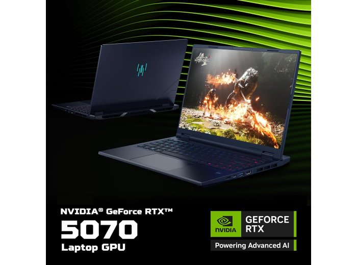 Acer Predator Helios Neo 14 AI Gaming Laptop | Intel Core Ultra 9 Processor 285H | NVIDIA GeForce RTX 5070 (798 AI Tops) | 14.5" WQXGA 165Hz G-SYNC Matte Display | 32GB RAM | 1TB SSD | PHN14-71-906J