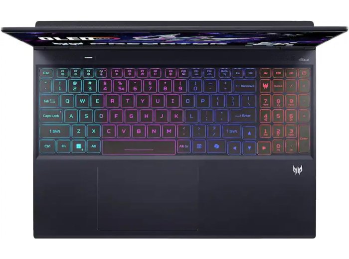 Acer Predator Helios Neo 16S AI Gaming Laptop, Intel Ultra 9 275HX, NVIDIA RTX 5070Ti, 12gigabytes GDDR7, 16" 2.5K OLED 240Hz 500nits Display, 64GB DDR5 RAM, 4TB SSD, Win11 Pro, 4-Zone RGB Keyboard