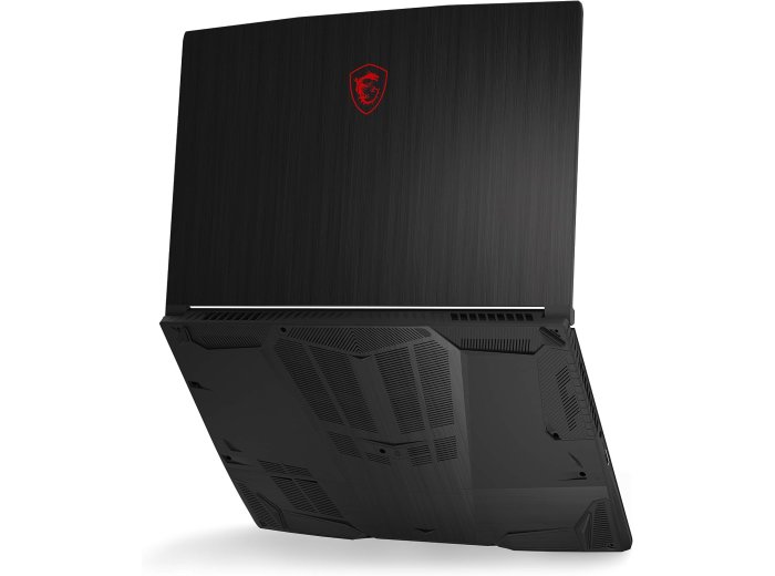 msi GF65 Gaming Laptop: 15.6" 144Hz FHD 1080p, Intel Core i7-10750H 6 Core, NVIDIA GeForce RTX 3060, 16GB, 512GB NVMe SSD, WiFi 6, Red Keyboard, Win 10, Black (10UE-047)