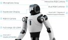 AGIBOT X2 Smart AI Robot Assistant, Intelligent Home Companion with Voice Interaction, Motion Control, HD Camera, Smart Navigation, Rechargeable Educational Robot for Home & Office