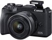 Canon EOS M6 Mark II Mirrorless Camera with 15-45mm Lens (Black) Bundle